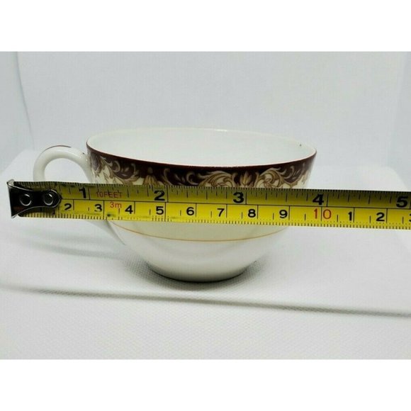 Vintage Toyo Toki Kaisha Rare Design Tea Cup & Saucer - Picture 8 of 9